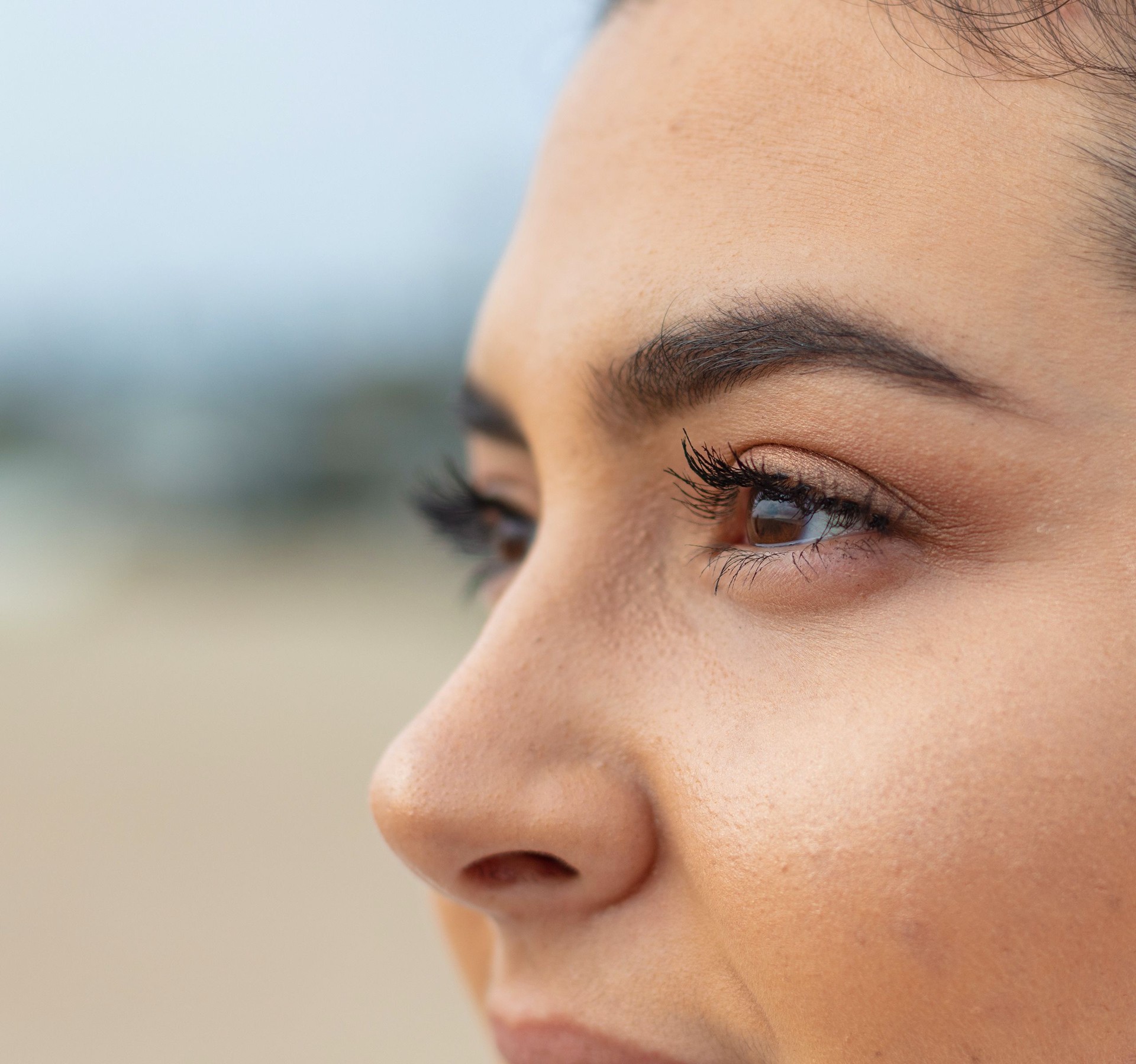 eyes close up of various ethnic backgrounds and eye colors